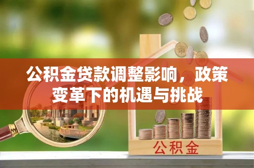 金牛公积金贷款调整影响，政策变革下的机遇与挑战